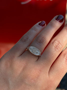Chinese Knot Signet Ring