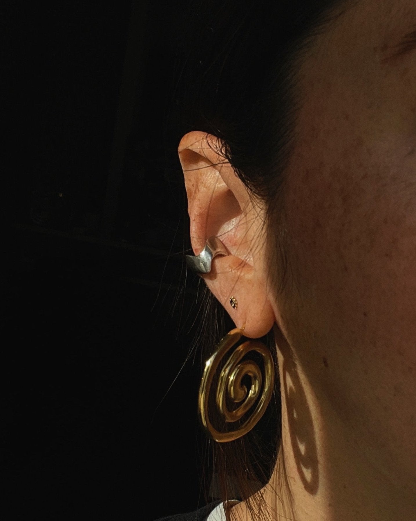 ◎reinheart◎ Bold wave earcuff Wave Ear Cuff – by ren