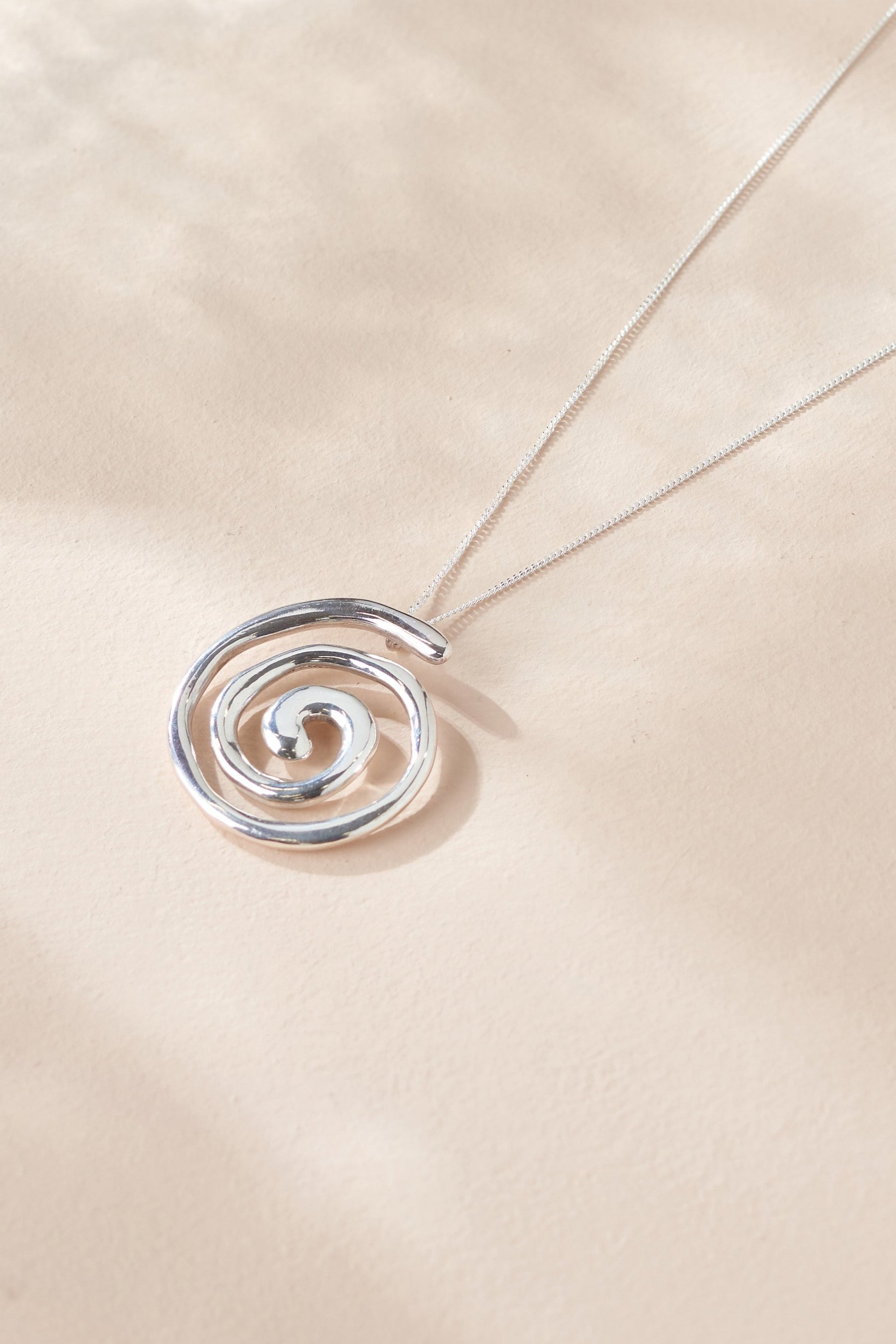 Spiral Necklace – by ren