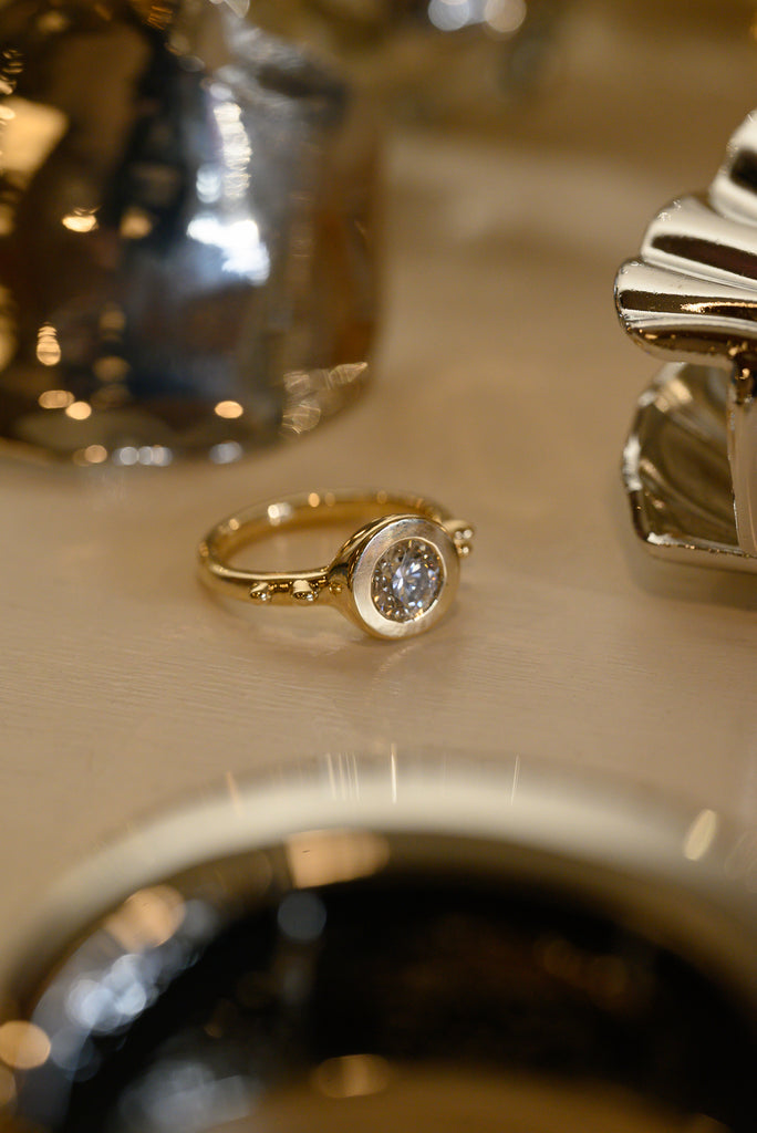 Kwai Moissanite Ring – by ren