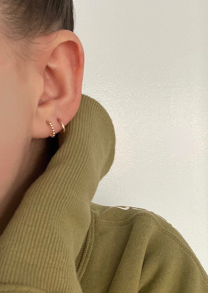 Ear hugger hoops Clearance